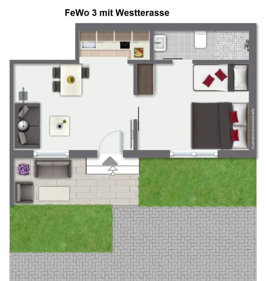 Bernsteinbaeder Zimmer Koserow Екстериор снимка